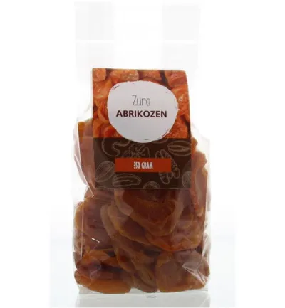 Mijnnatuurwinkel Zure Abrikozen (350 gr)