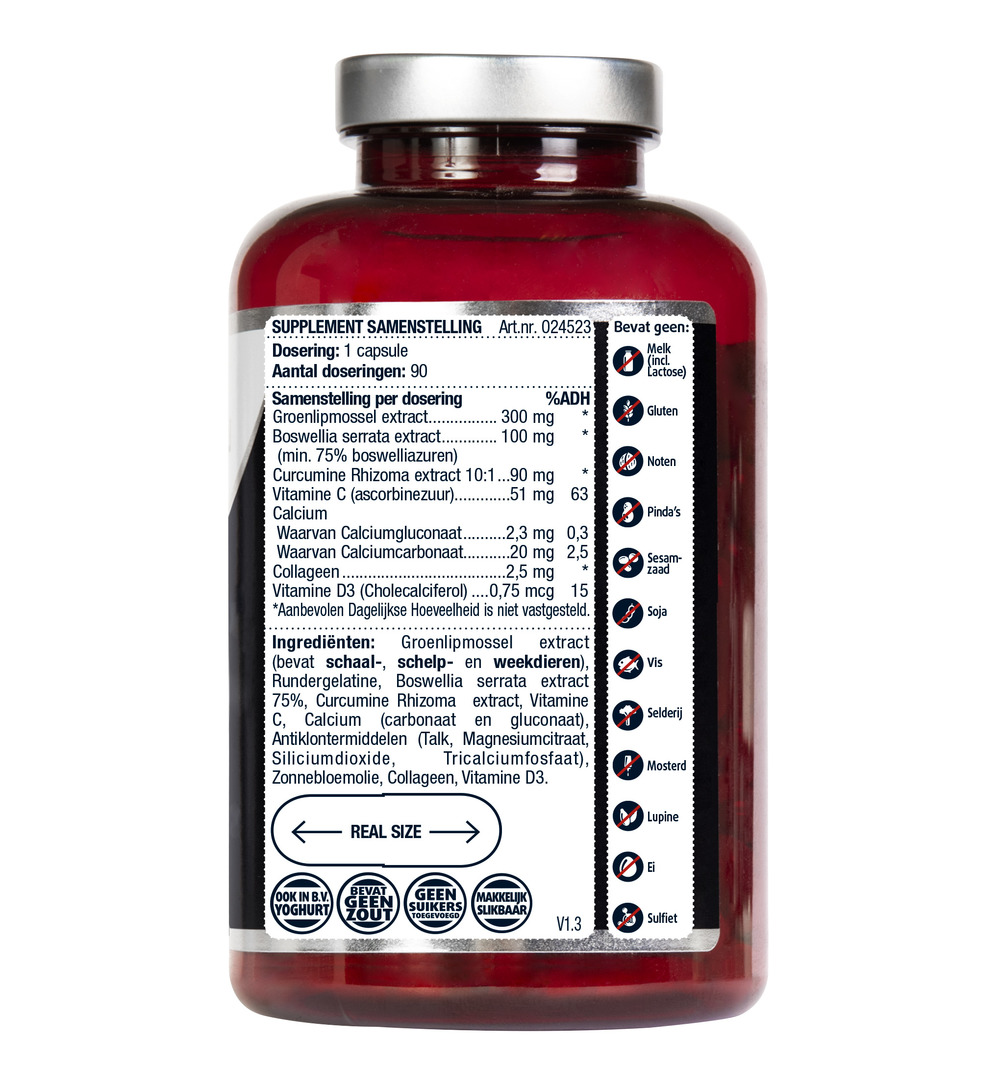 Lucovitaal Groenlipmossel (90 capsules)