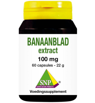 Snp Banaanblad extract (60 capsules)
