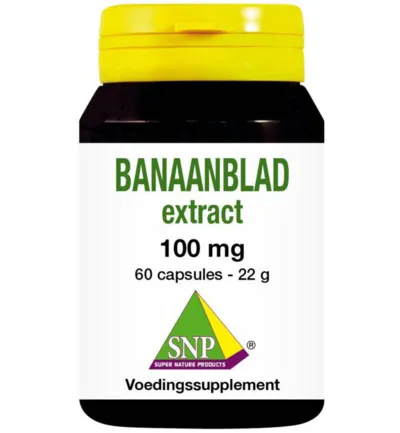 Snp Banaanblad extract (60 capsules)