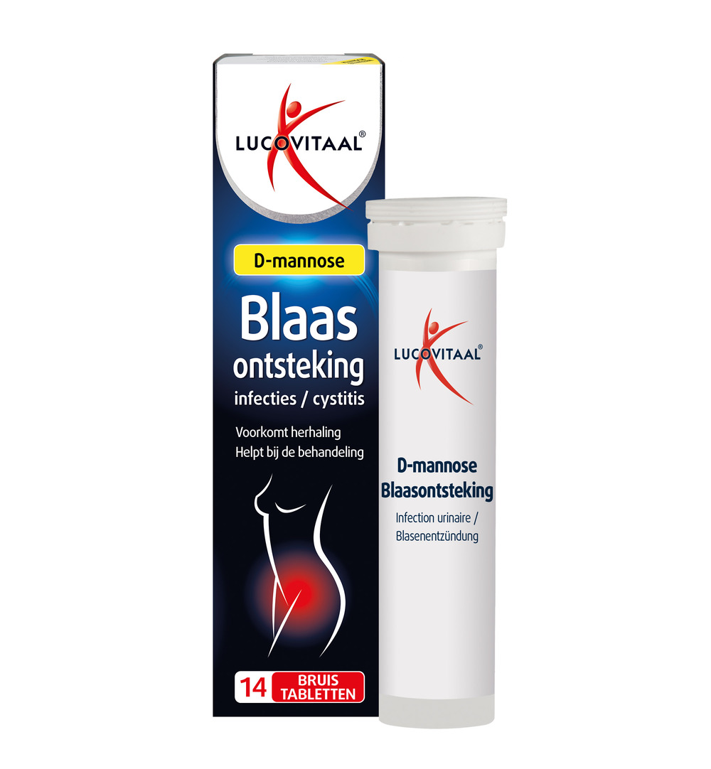 Lucovitaal D-Mannose Blaasontsteking (14 bruistabletten) - image 2