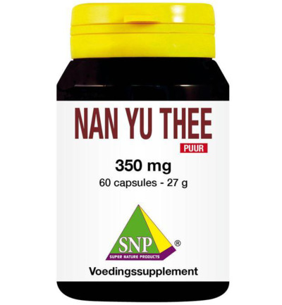 Snp Nan yu thee 350 mg puur (60 capsules)