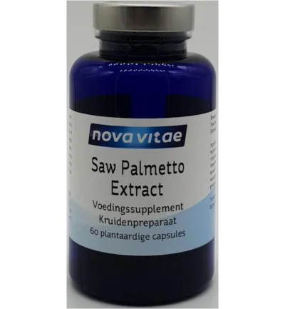 Nova Vitae Saw palmetto extract 320 mg (60 vega capsules)