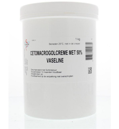 Fagron Cetomacrogol creme 50% vaseline (1000 gr)