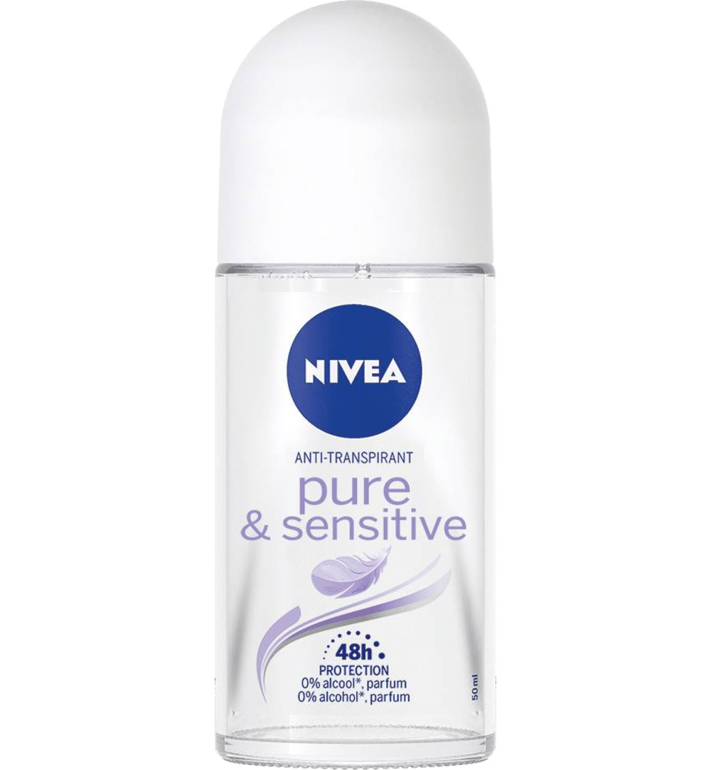 Nivea Deodorant roller sensitive & pure (50 ml)