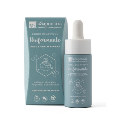 La Saponaria Serum bio actief egale stralende teint (15 ml)