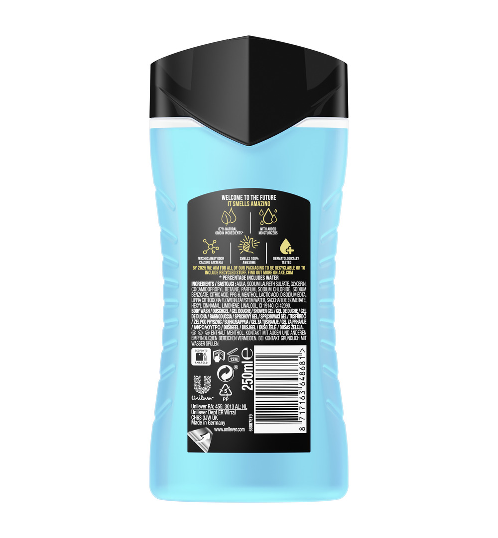 Axe Showergel ice chill (250 ml) - image 2