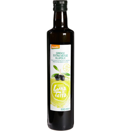 Luna E Terra Olijfoliegriek Extra Vierge Bio Demeter (500 ml)