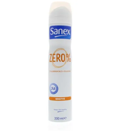 Sanex Deodorant spray zero % sensitive (200 ml)