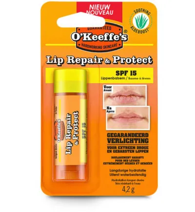 O'Keeffe's Lip repair & protect SPF15 blister (4 gr)