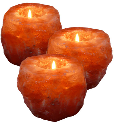 Esspo Himalayazout Theelicht Set (3 stuks)