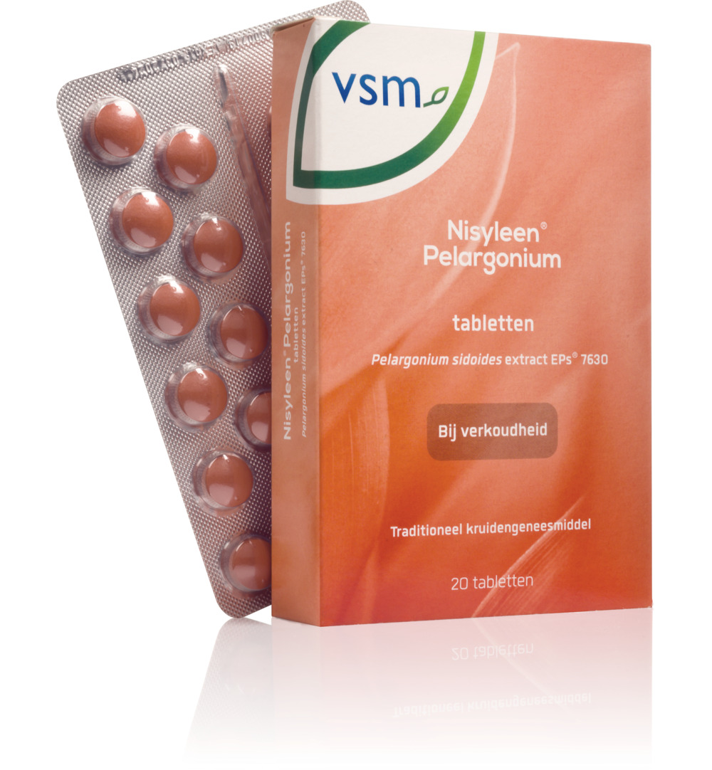 VSM Nisyleen pelargonium (20 tabletten)