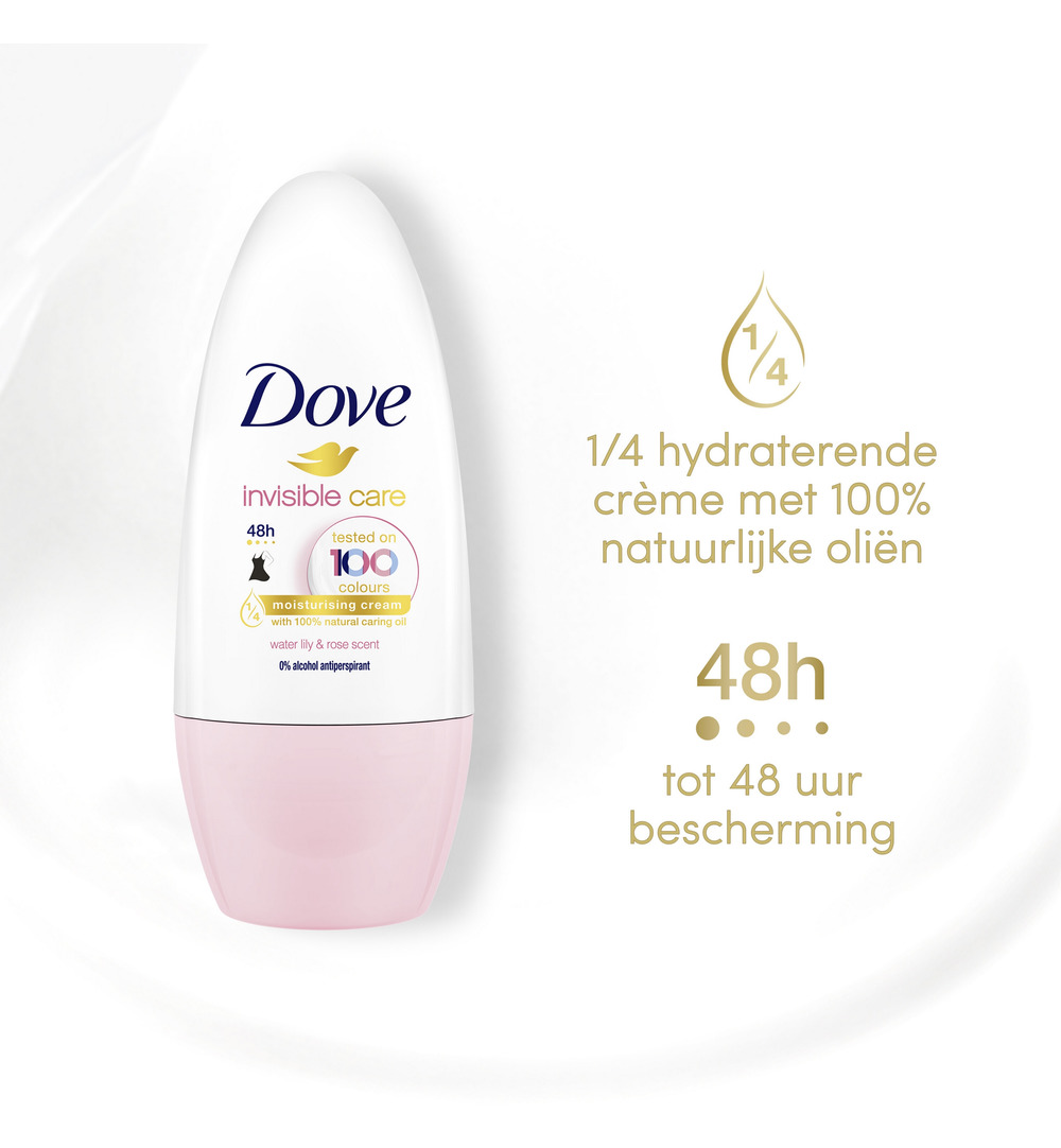 Dove Deodorant roller invisible care (50 ml) - image 3