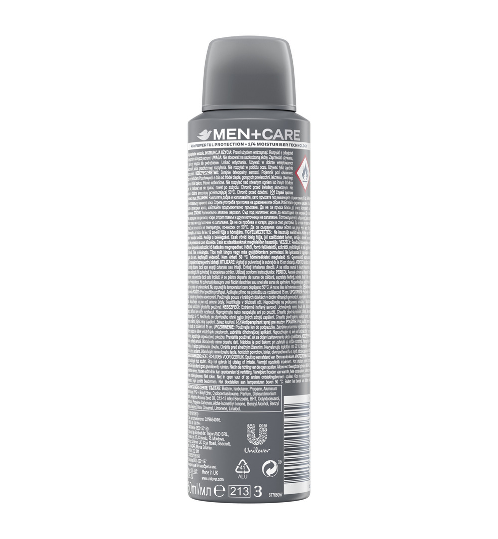 Dove Men+ care deodorant spray sport active + fresh (150 ml) - image 2