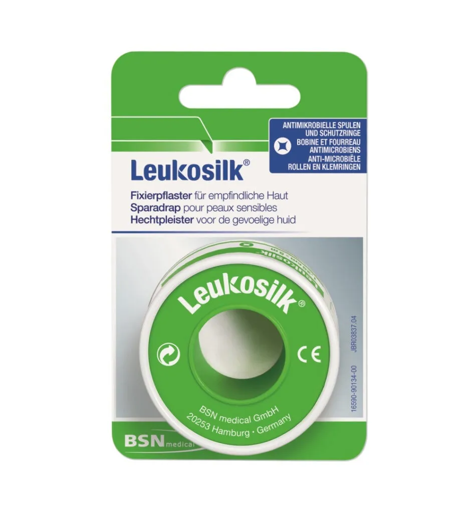Leukosilk 1.25 cm hangend (1 stuk)