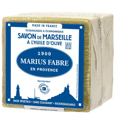 Marius Fabre Savon Marseille zeep olijf in folie (400 gr)