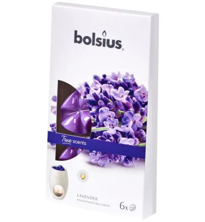 Bolsius True Scents Waxmelts Lavender (6 stuks)