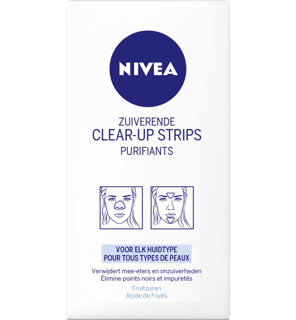 Nivea Visage clearup strips (6 stuks)