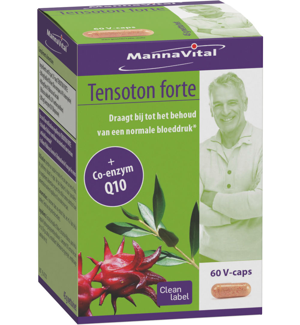 Mannavital Tensoton forte (60 vega capsules)