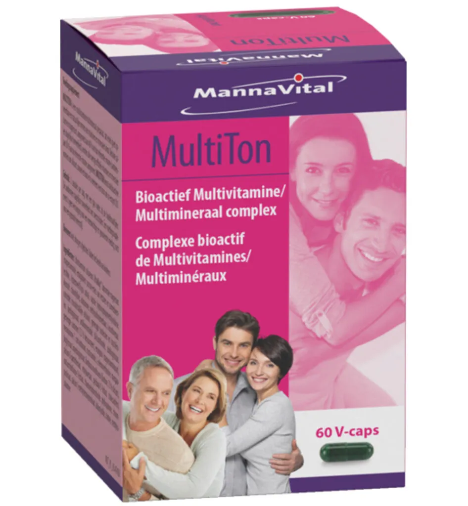 Mannavital Multiton (60 vega capsules)
