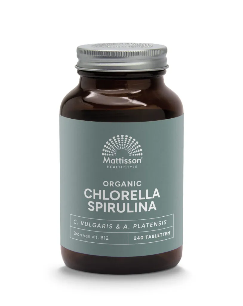 Mattisson Organic Chlorella Spirulina 500Mg Bio (240 tabletten)