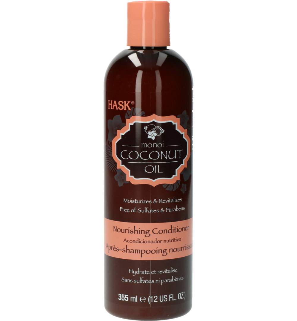 Hask Monoi coconut oil nourishing conditioner (355 ml)