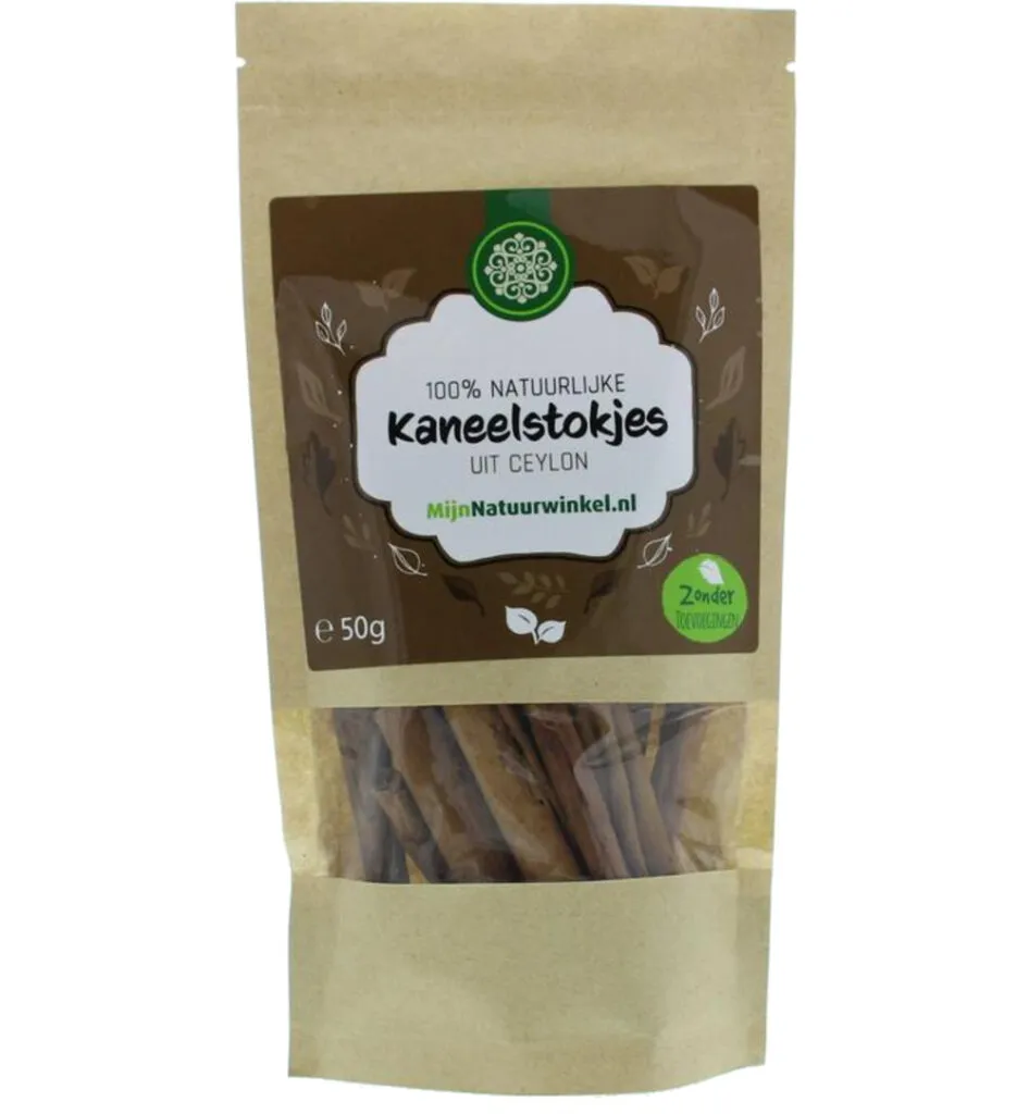 Mijnnatuurwinkel Kaneel stokjes (50 gr)