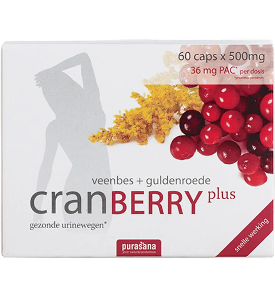 Purasana Cranberry Plus (60 capsules)