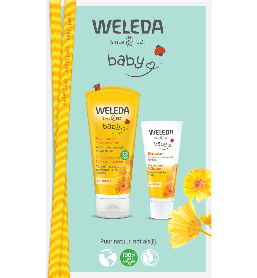 WELEDA Calendula baby billenbalsem voordeel set (1 set)