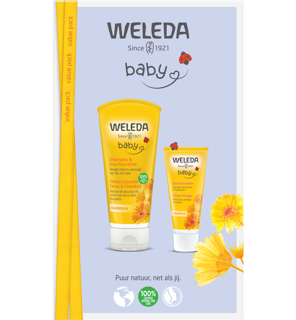 WELEDA Calendula baby gezichtscreme voordeel set (1 set)