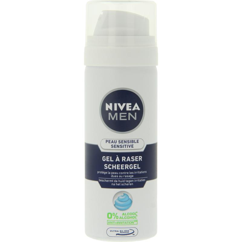 Nivea Men sensitive scheergel mini (30 ml)