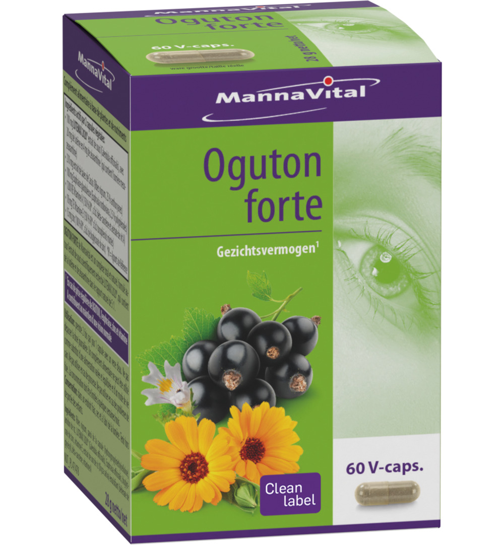 Mannavital Oguton forte (60 vega capsules)