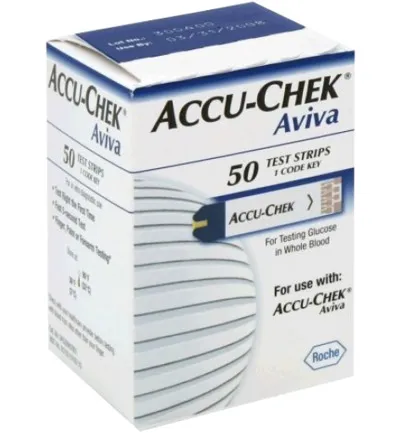 Accu-Chek Aviva strip noncode (50 stuks)