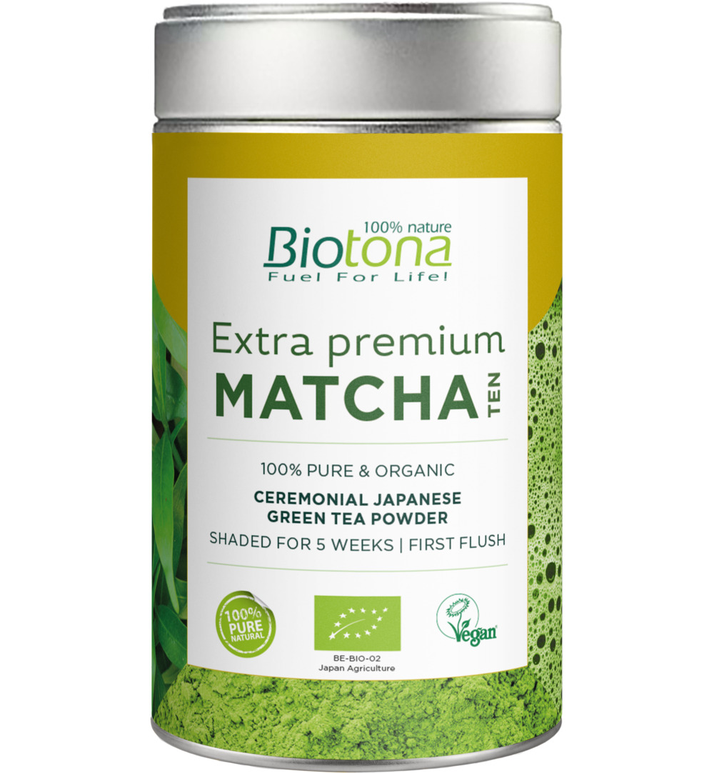 Biotona Extra Premium Matcha Tea Poeder Bio (70 gr)