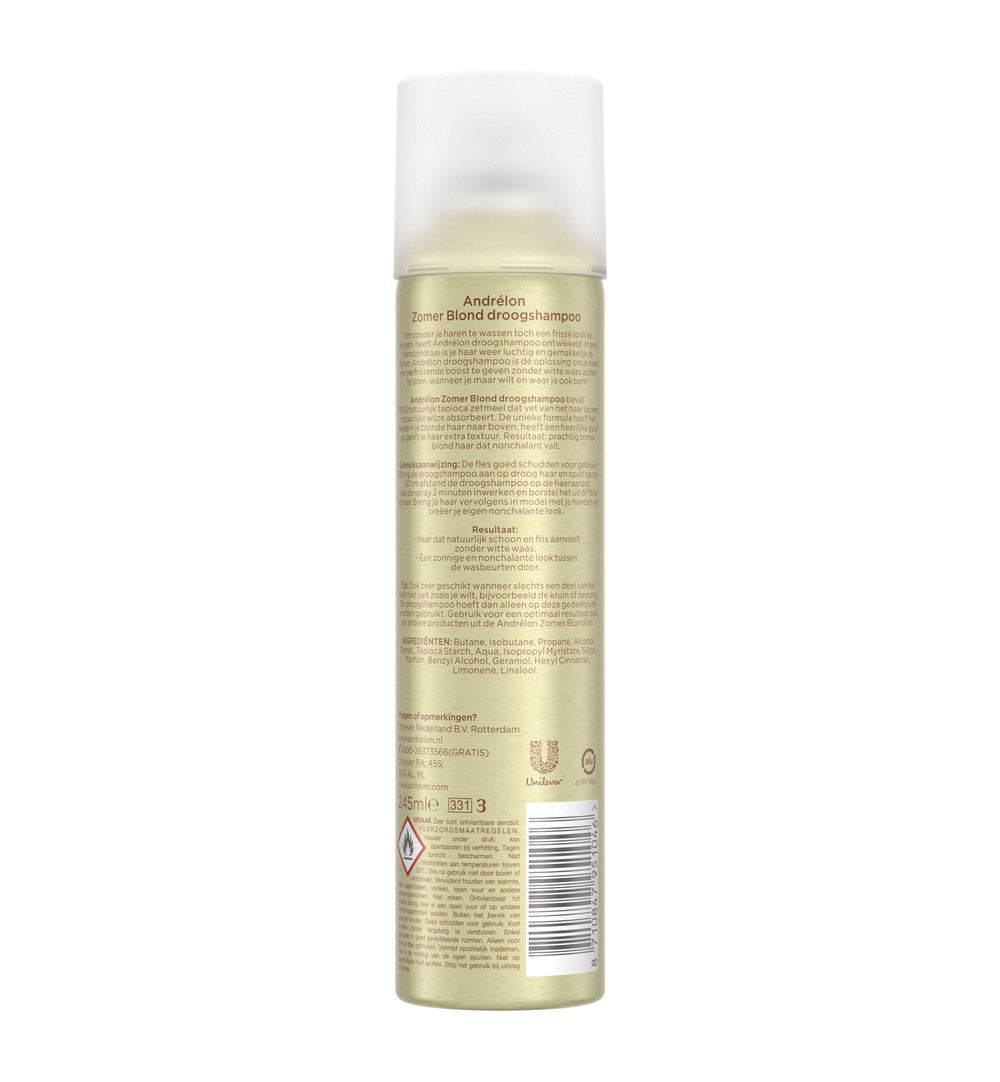Andrelon Droogshampoo Zomer Blond (245 ml) - image 2