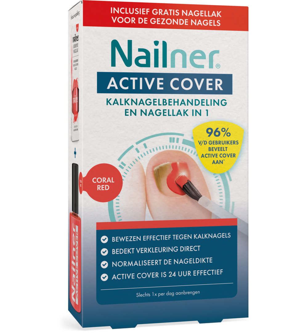 Nailner Active cover red (1 set)