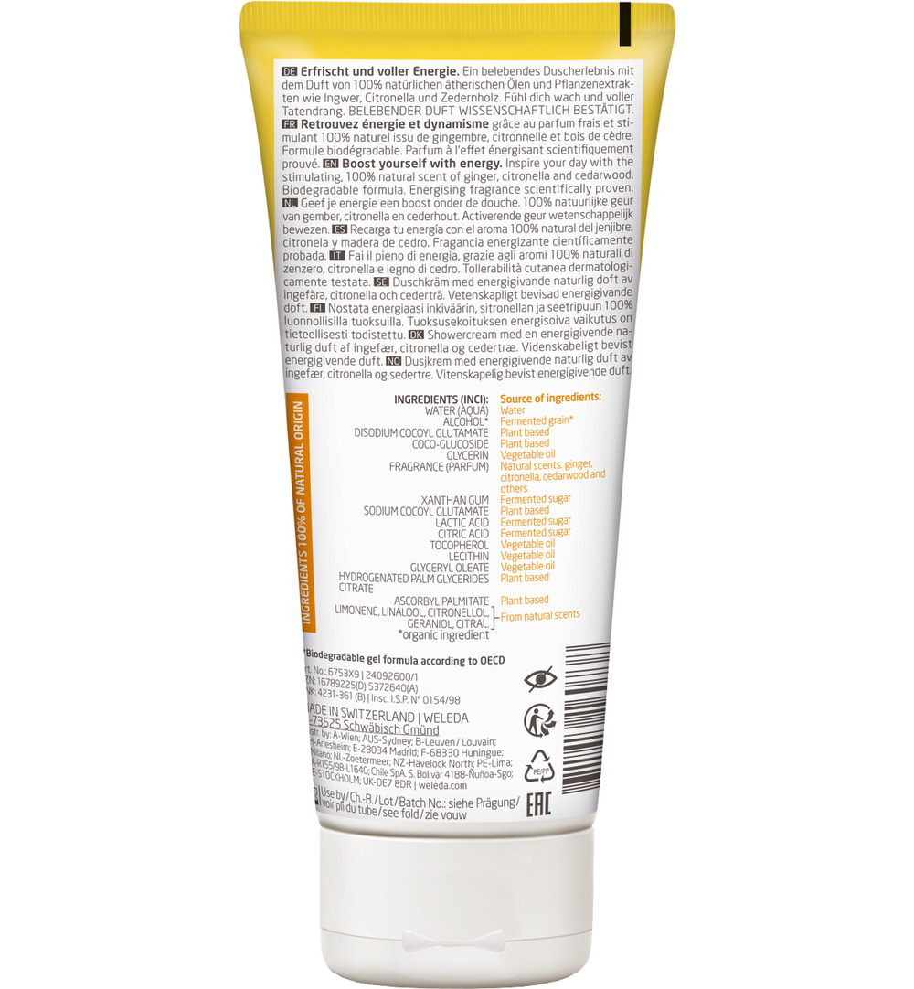 WELEDA Aroma shower energy (200 ml)