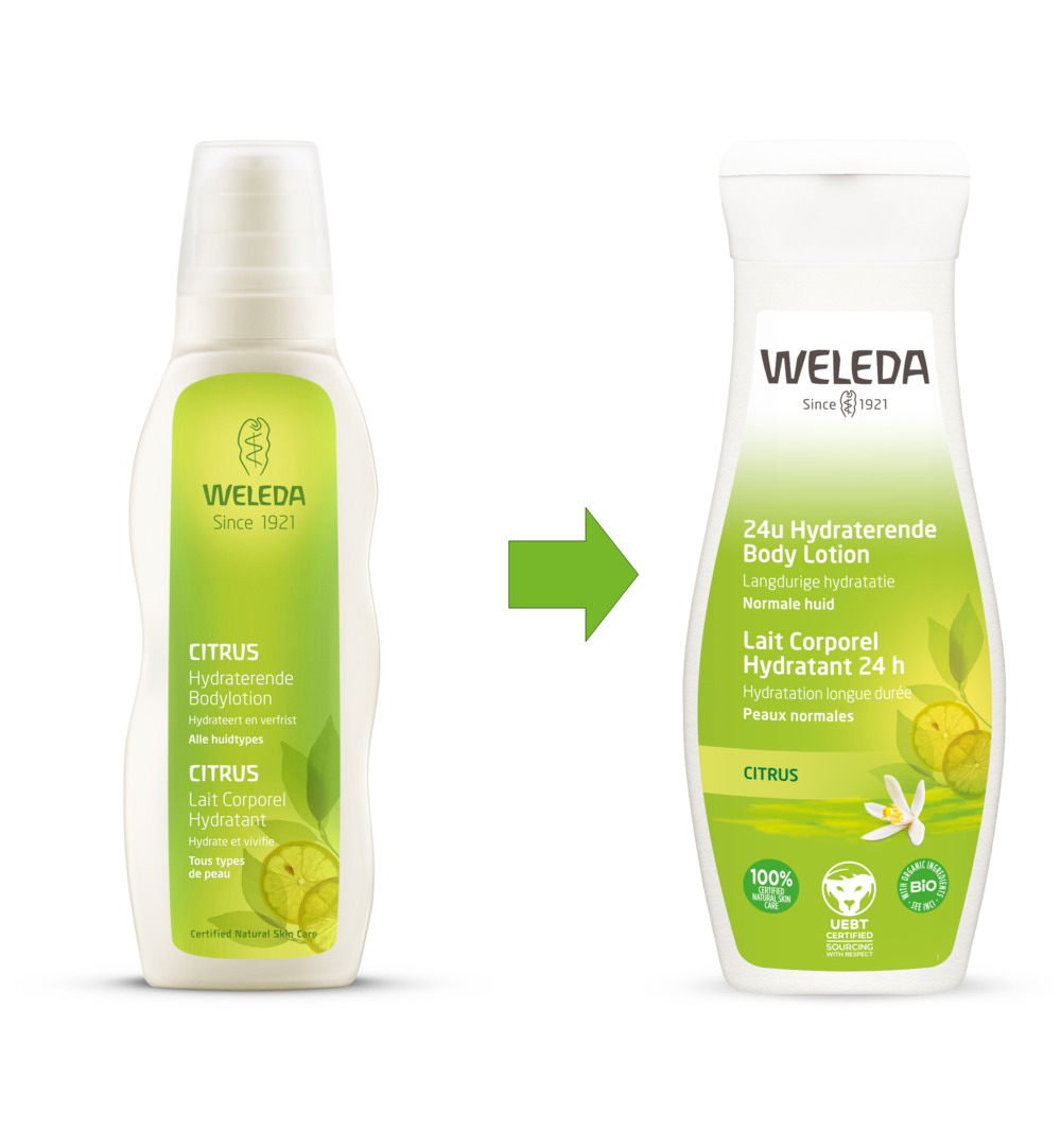 WELEDA Citrus 24u hydraterende bodylotion (200 ml)