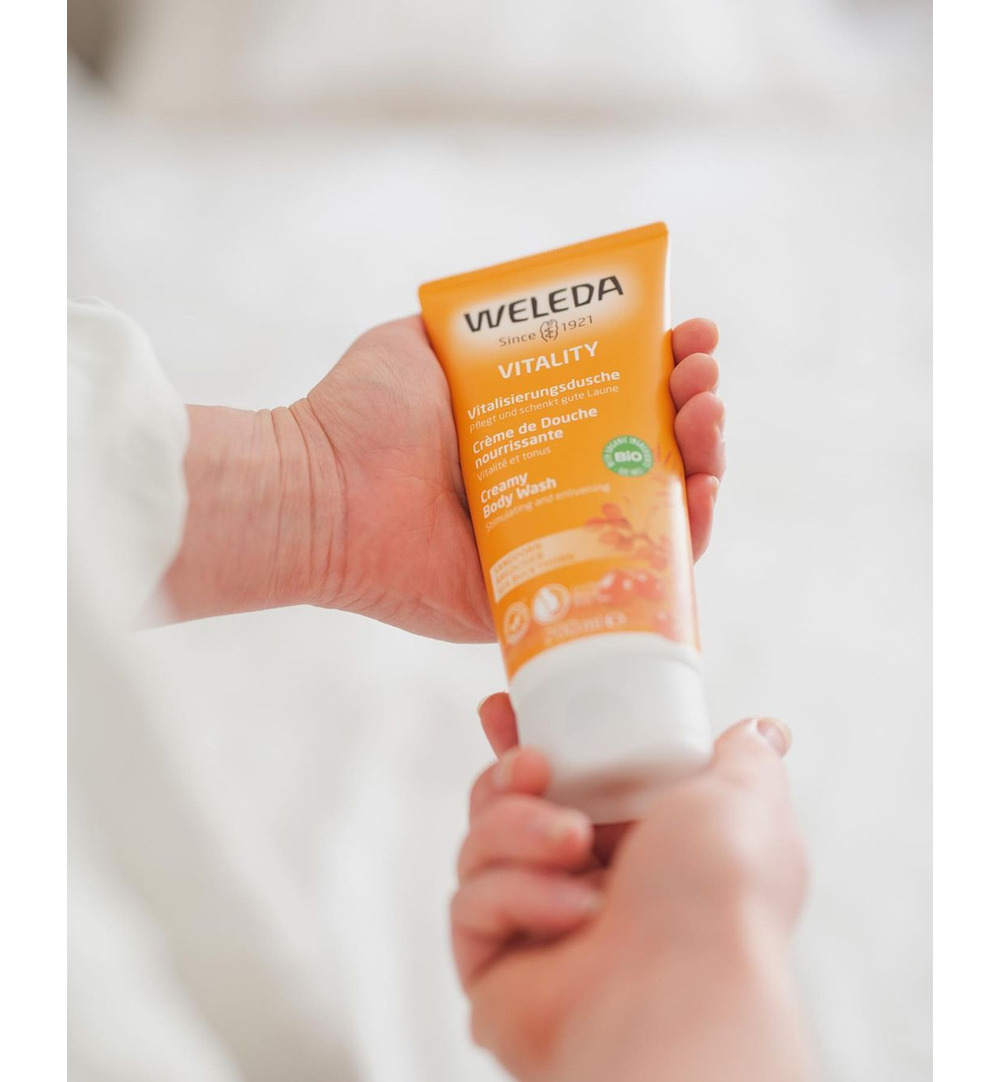 WELEDA Duindoorn vitaliserende douchecreme (200 ml) - image 2