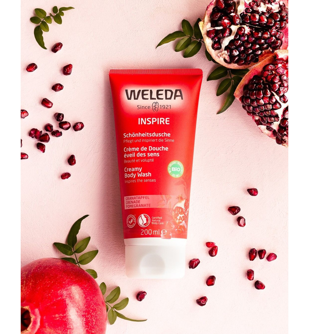 WELEDAgranaatappel inspirerende douchecreme (200 ml) - image 2