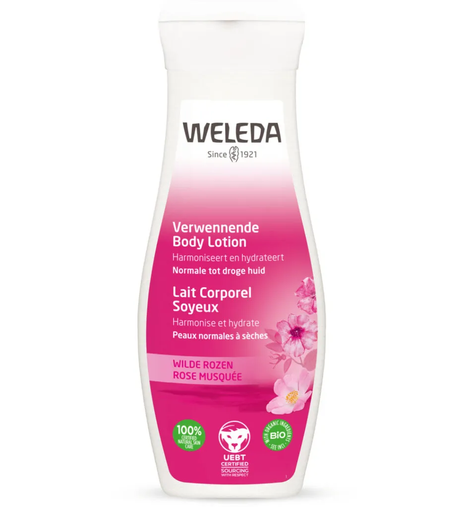 WELEDA Wilde rozen verwennende bodylotion (200 ml)