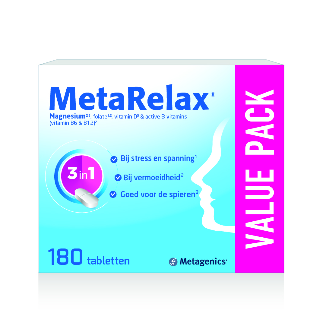 Metagenics MetaRelax (180 tabletten)