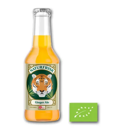 Naturfrisk Ginger ale bio (250 ml)