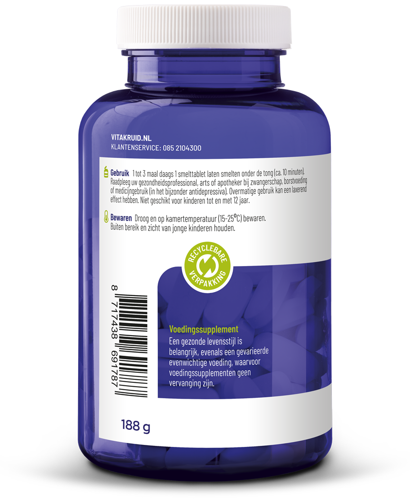 Vitakruid Gaba Plus (180 stuks)