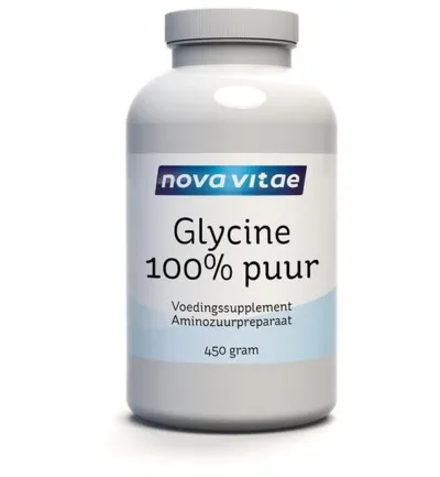 Nova Vitae Glycine 100% puur (450 gr)