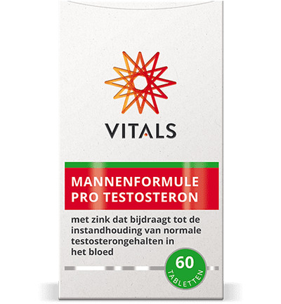 Vitals Mannenformule pro testosteron vit (60 tabletten) - image 2
