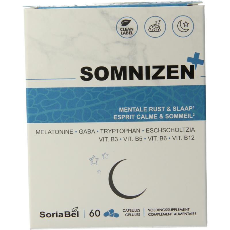 Soria Bel Somnizen plus met escholtzia (60 capsules)