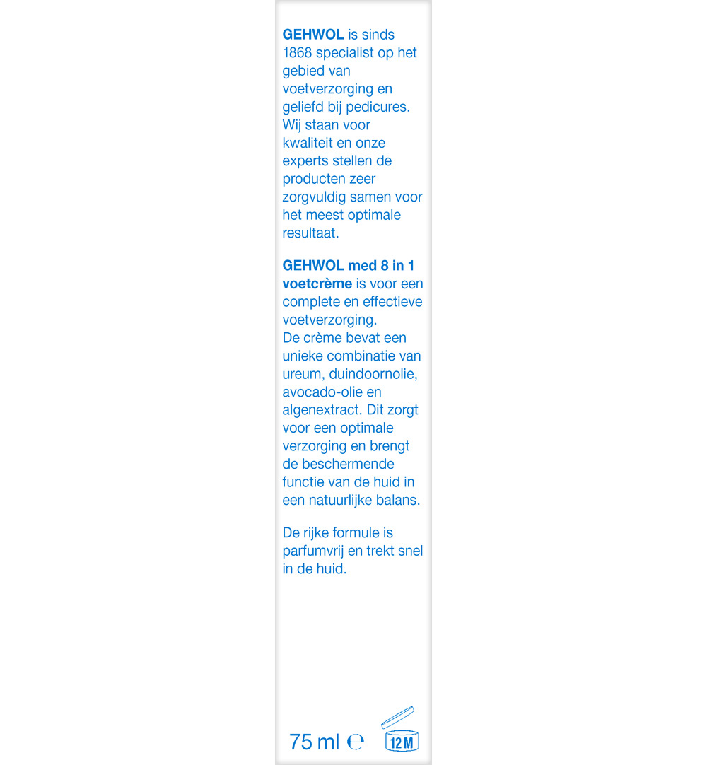 Gehwol 8-in-1 Voetcreme (75 ml) - image 3