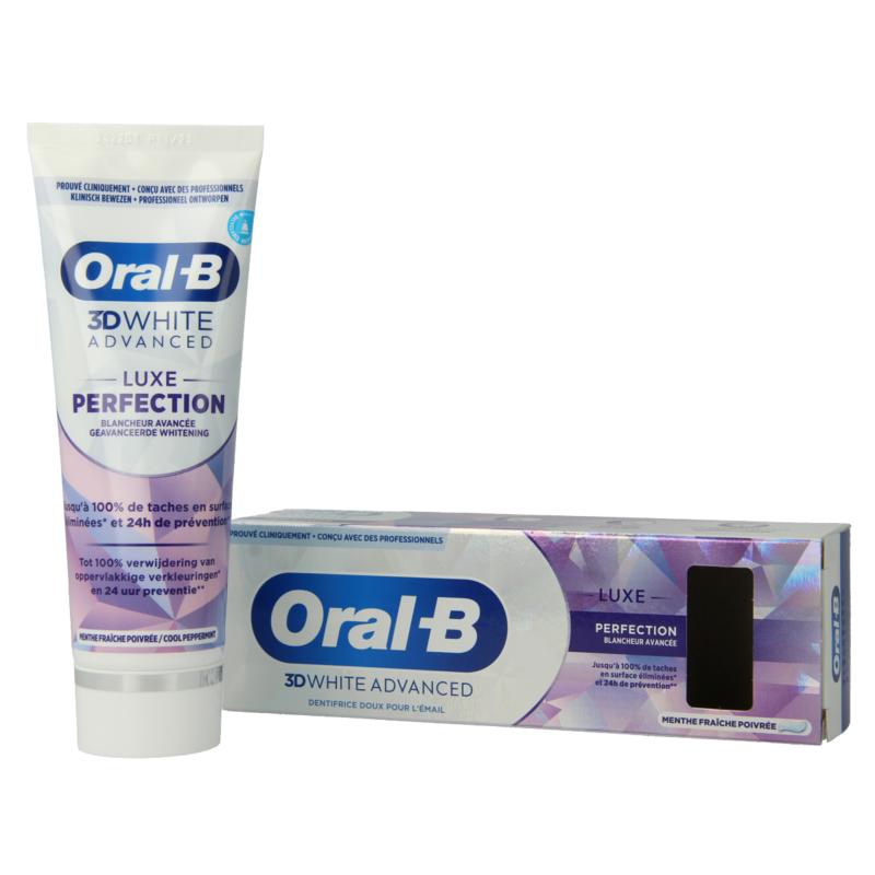 Oral B 3D white luxe perfection tandp asta (75 ml)
