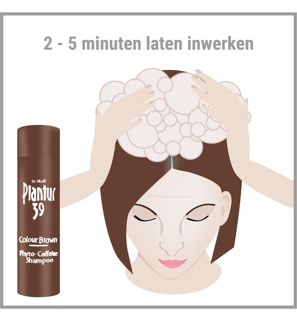 Plantur 39 Shampoo color brown (250 ml) - image 3